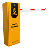 Автоматический шлагбаум BG-609 Yellow (6M) BATTERY с телескопической стрелой 6 м и батареей резервного питания