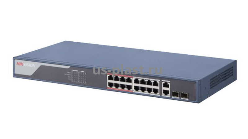 Hikvision DS-3E1318P-SI неуправляемый PoE-коммутатор