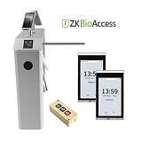 ZKTeco TS2000/InBioKIT2 комплект биометрического СКУД с турникетом для проходной с учетом рабочего времени