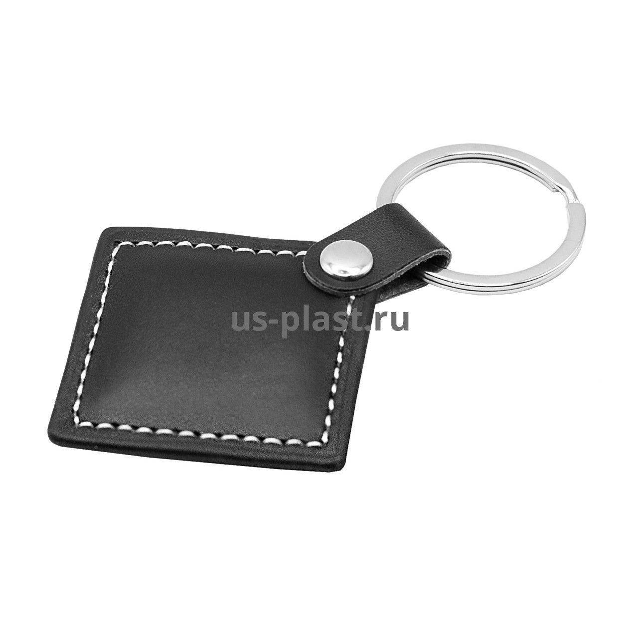 RFID брелок кожаный T5577 (ЧЕРНЫЙ) серия "STANDART-TEMIC". Фото N2