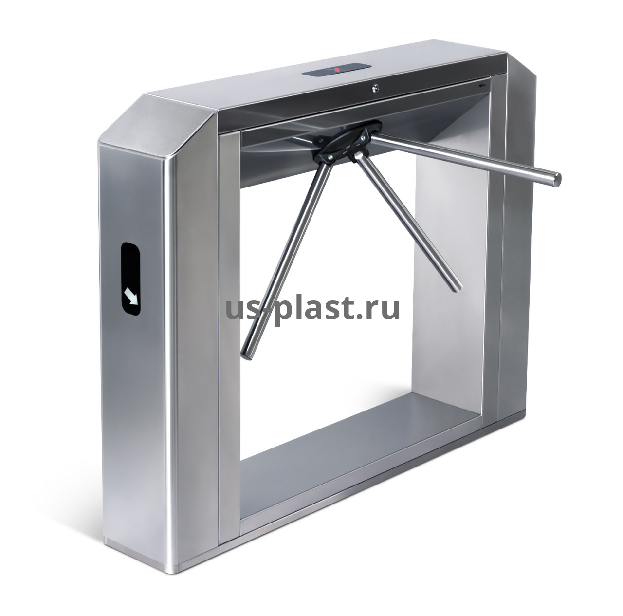 PERCo-TTD-10AC, тумбовый турникет-трипод с картоприемником