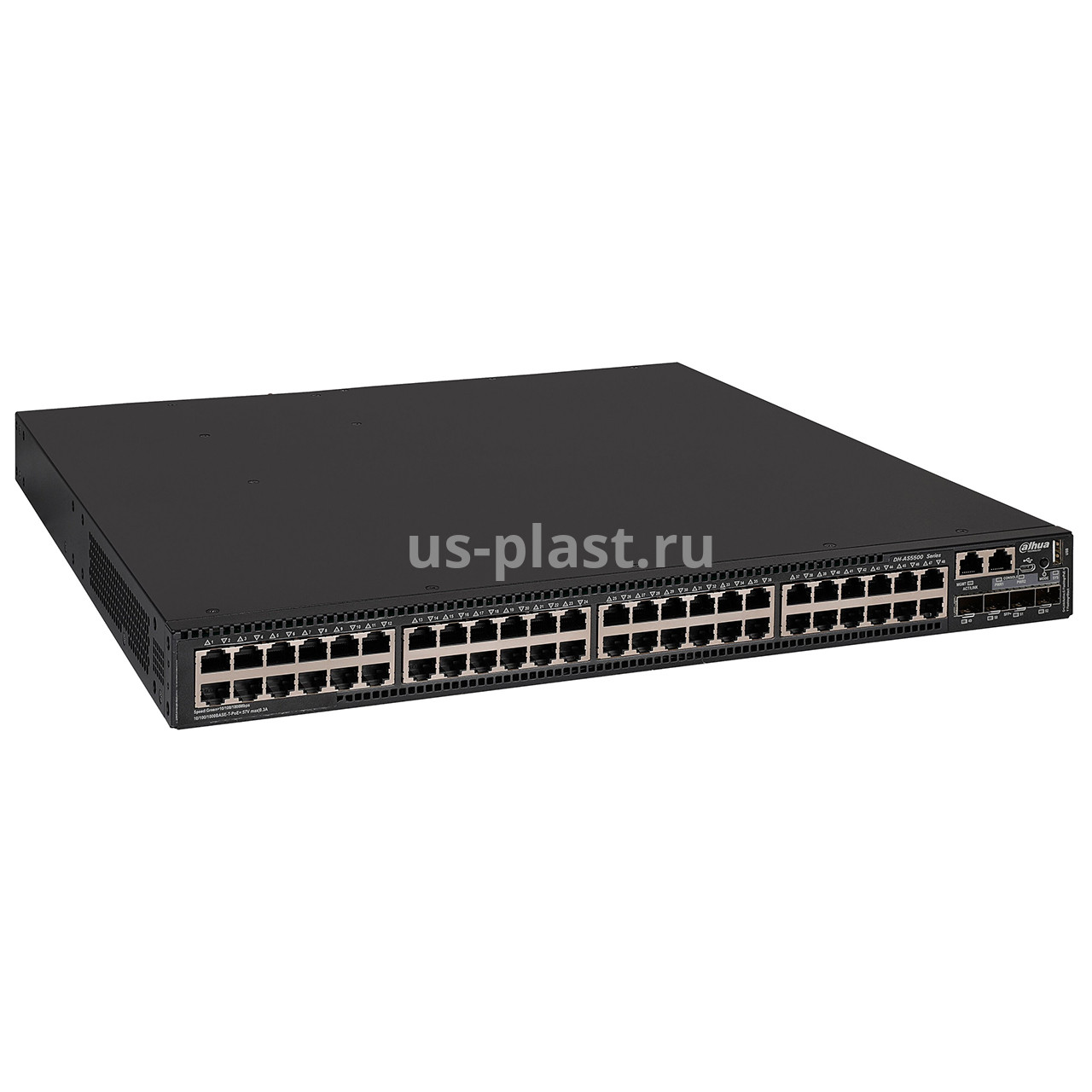 Dahua DH-AS5500-48GT4XF-600, 52-портовый управляемый коммутатор c PoE. Фото N3