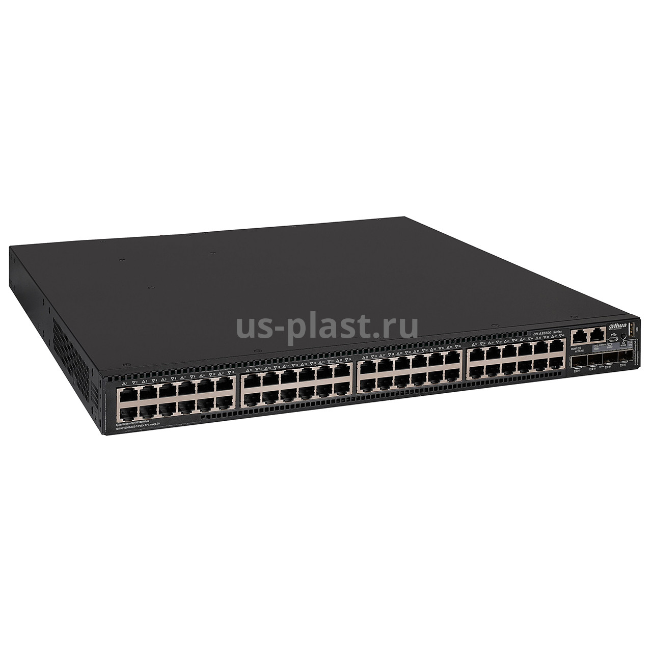 Dahua DH-AS5500-48GT4XF-600, 52-портовый управляемый коммутатор c PoE. Фото N3
