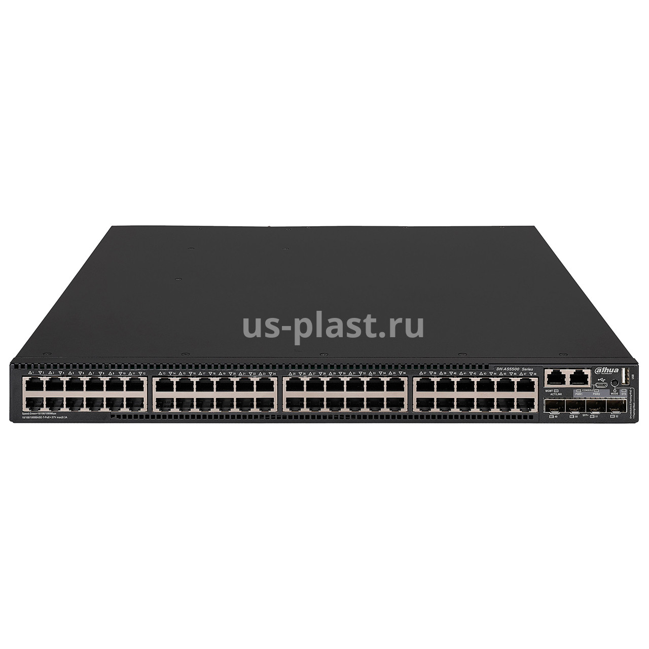 Dahua DH-AS5500-48GT4XF-600, 52-портовый управляемый коммутатор c PoE. Фото N2