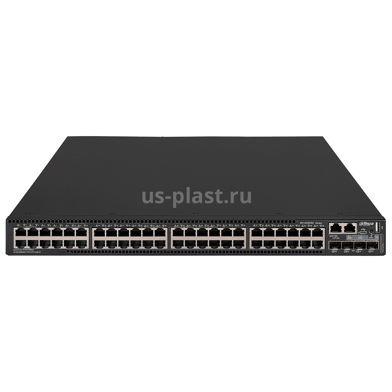 Dahua DH-AS5500-48GT4XF-600, 52-портовый управляемый коммутатор c PoE. Фото N2