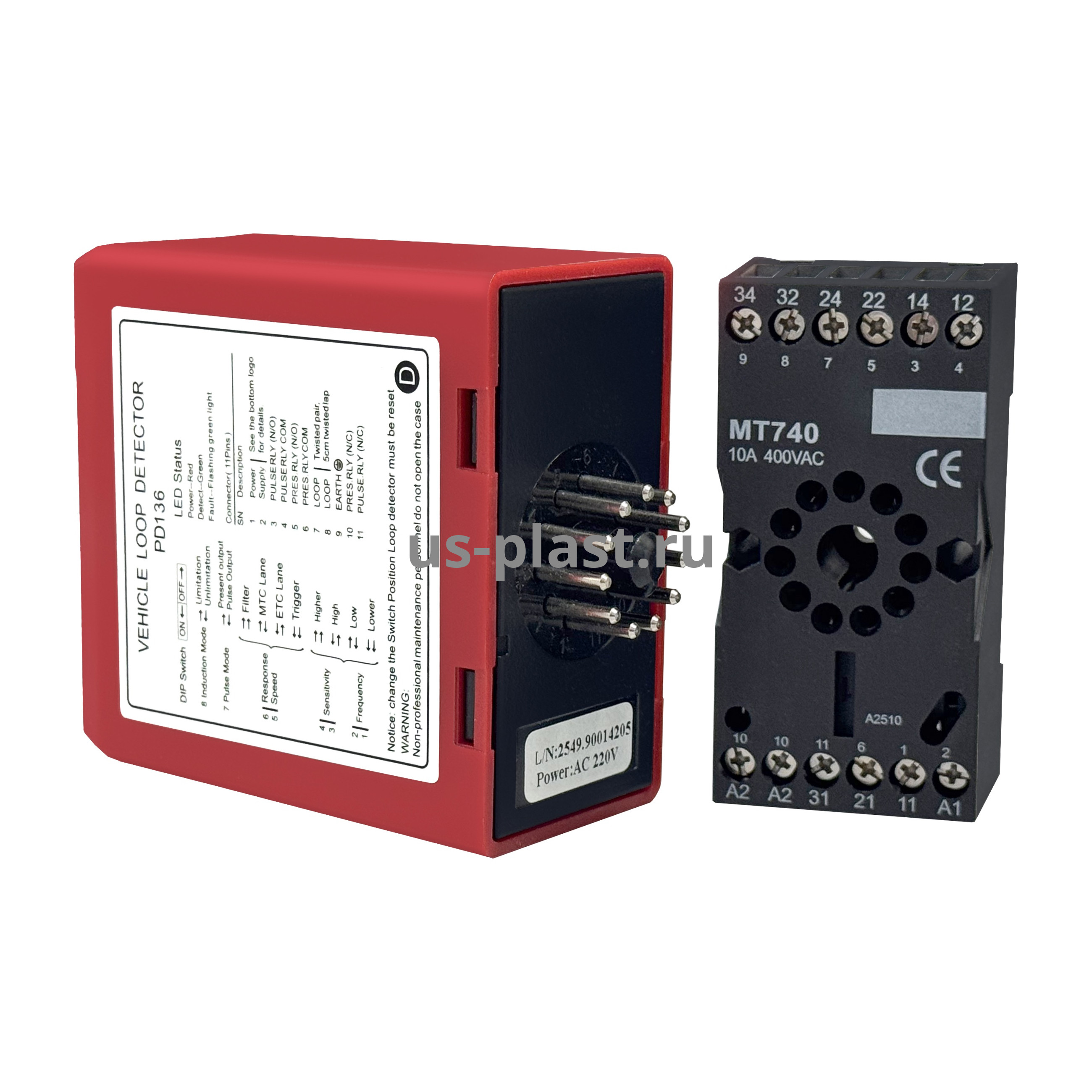 Контроллер индукционной петли PD136. Фото N5