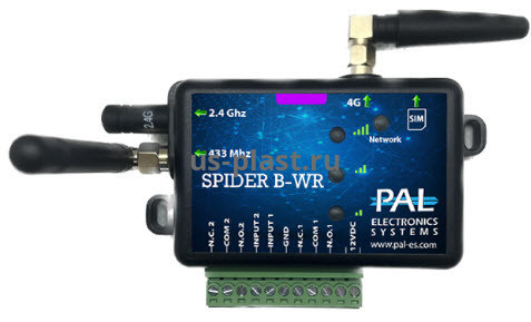 PAL-ES GSM SG304GB-WR (SPIDER B WR) GSM модуль управления шлагбаумом и воротами