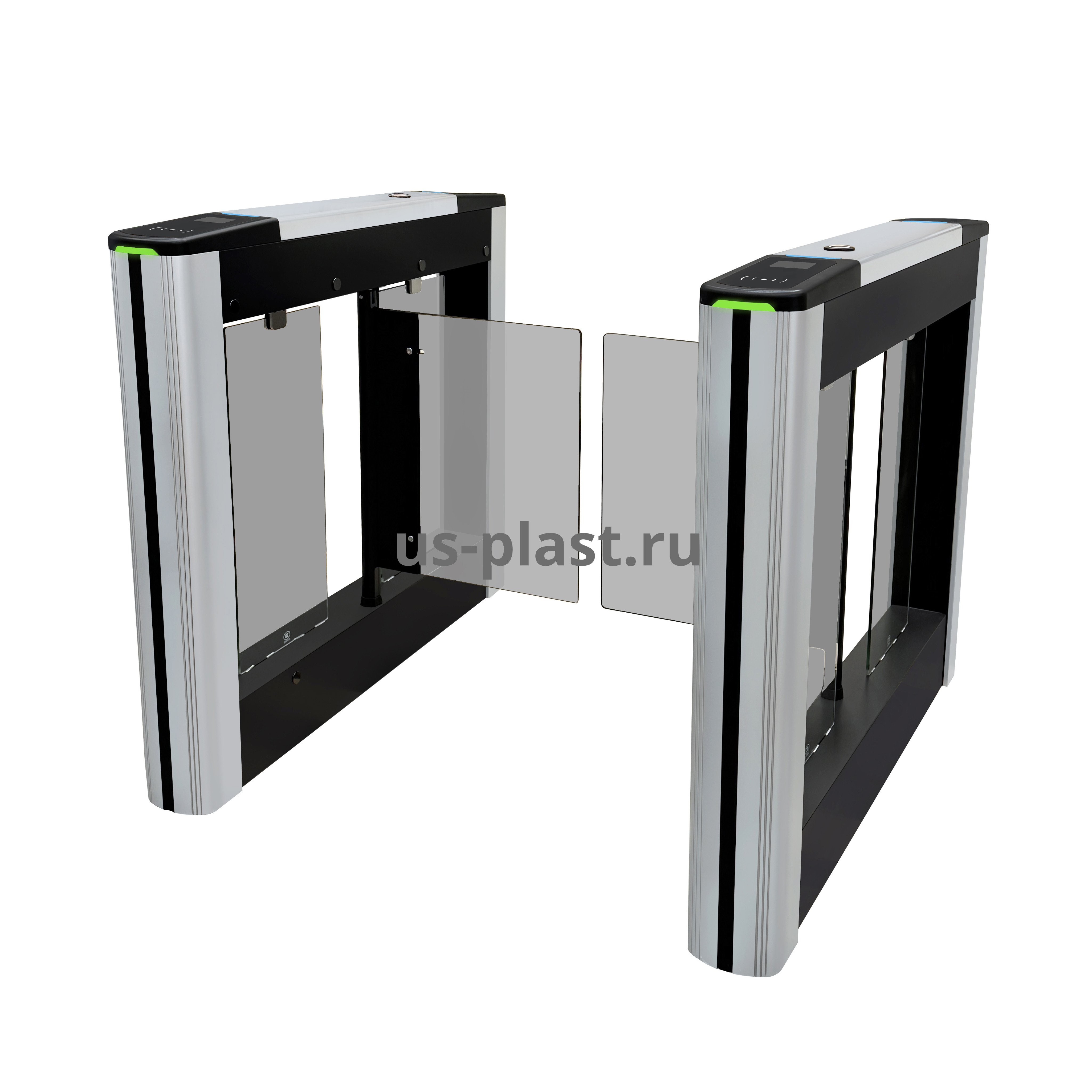 ZKTeco Saturn-S1000 Plus (900 мм) скоростной турникет с распашными створками