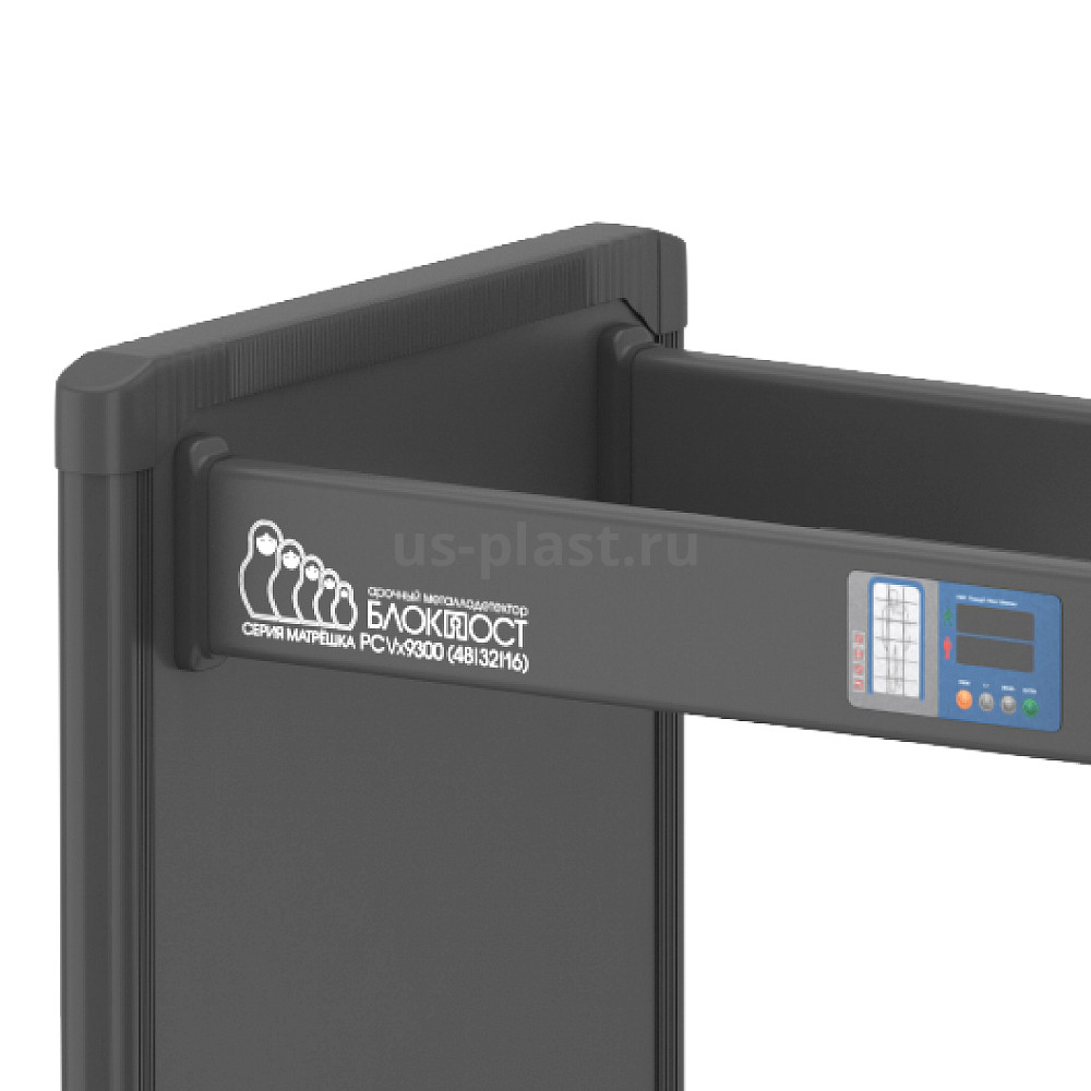 БЛОКПОСТ "МАТРЁШКА" PC Vx 9300, арочный стационарный металлодетектор. Фото N6
