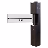 ZKTeco SBT2000S 1000mm (Black) турникет-калитка с распашной створкой