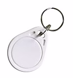 RFID брелок MIFARE 1K (KEY-MF) БЕЛЫЙ