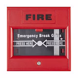 Hikvision DS-K7PEB, кнопка экстренного выхода красная