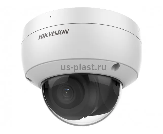 Hikvision DS-2CD2123G2-IU(4mm) 2Мп уличная купольная IP-камера