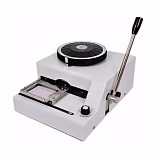 Ручной эмбоссер, латинский шрифт, 68 символов