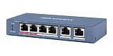 Hikvision DS-3E0106HP-E неуправляемый PoE-коммутатор