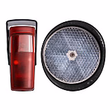 Фотоэлемент накладной YET611 с отражателем и козырьком Фотоэлемент накладной YET611 с отражателем и козырьком