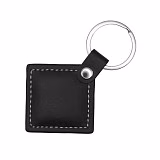 Комбинированный RFID брелок кожаный T5577+Mifare 1K (ЧЕРНЫЙ) серия "STANDART"