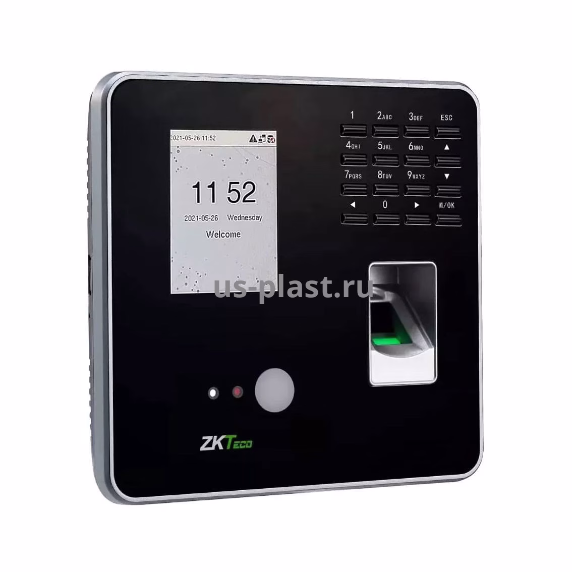 ZKTeco MB20-VL [EM] Wi-Fi, терминал учета рабочего времени с распознаванием лиц и отпечатков пальцев. Фото N2